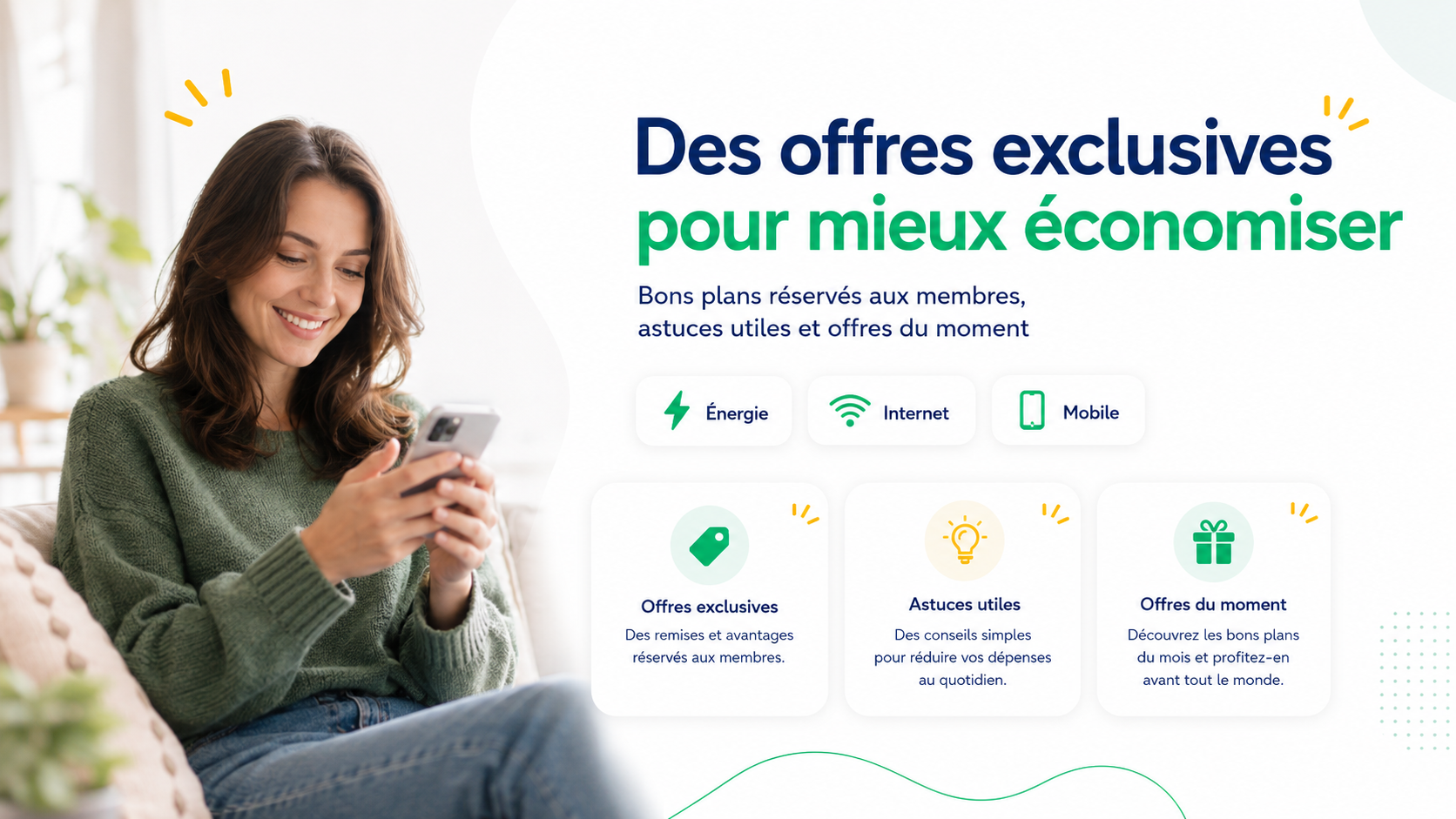 Application mobile offres exclusives